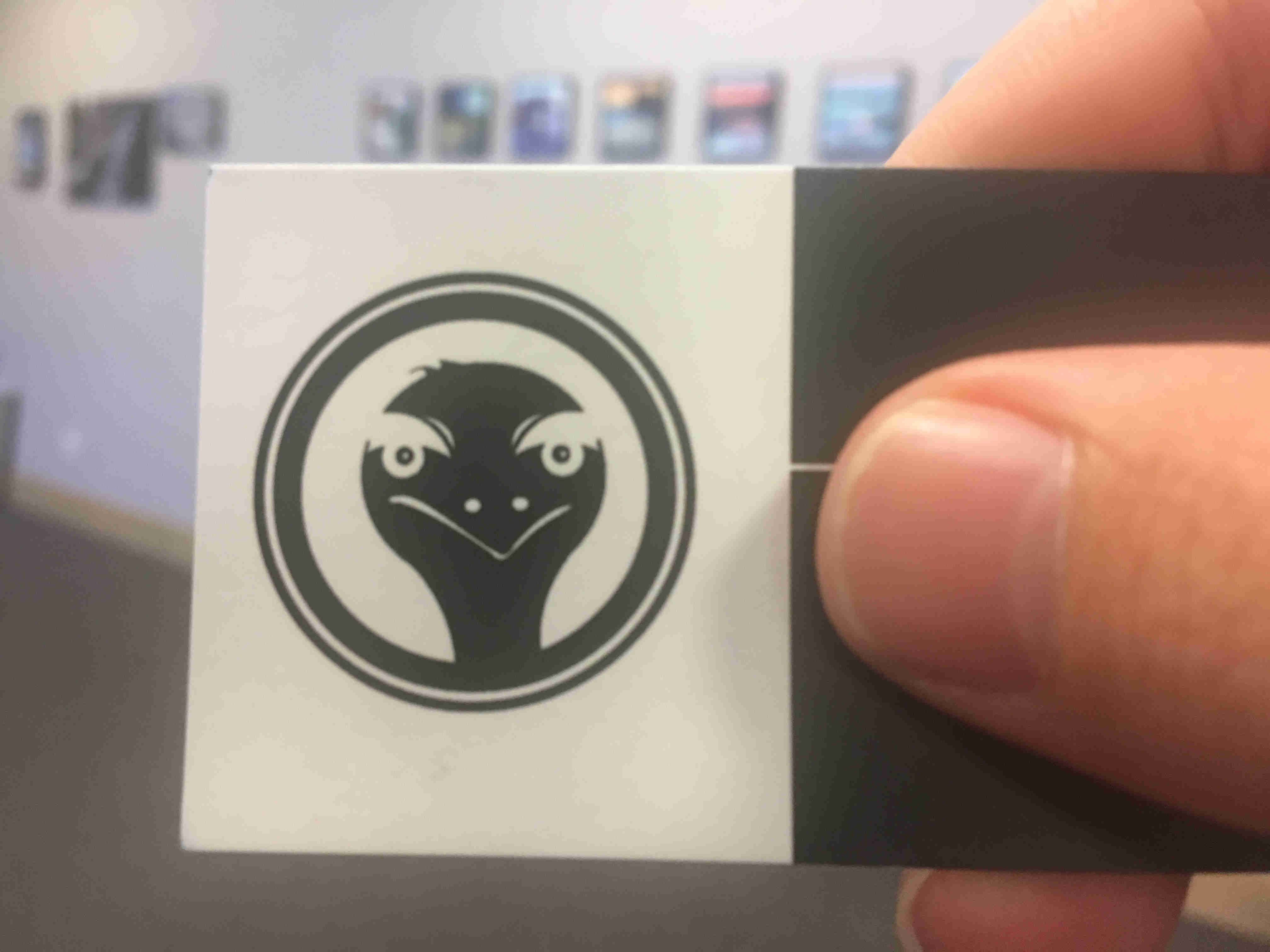 Emu Business Card
